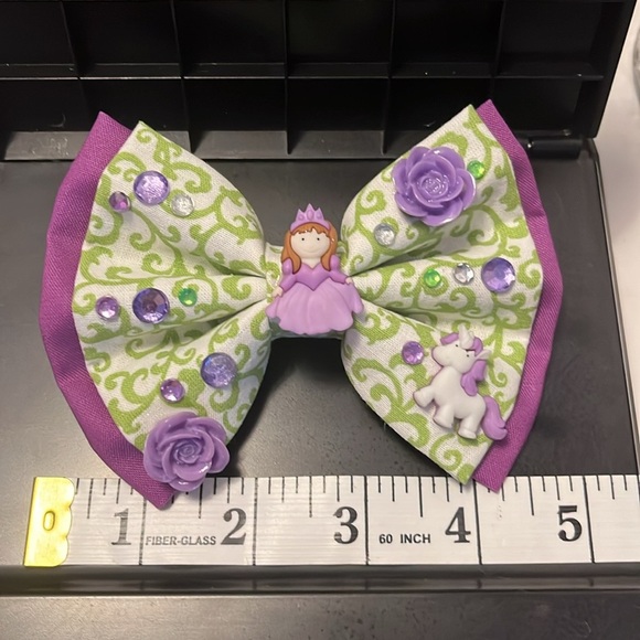 Purple Princess double bow - Picture 3 of 4
